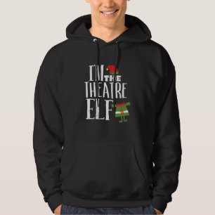 Im Actres Elf Matching Schauspiel Crew Spaß Weihn Hoodie
