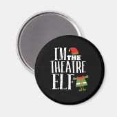 Im Actres Elf Matching Schauspiel Crew Spaß Weihna Magnet (Vorderseite/Rückseite)