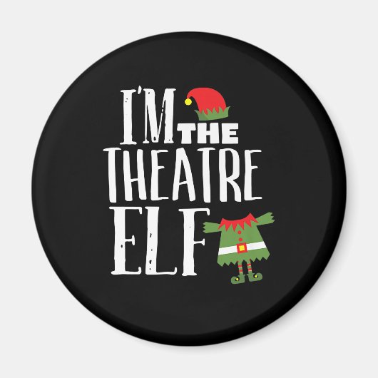 Im Actres Elf Matching Schauspiel Crew Spaß Weihna Magnet (Vorne)