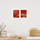 Im afrikanischen Himmel Poster (Küche)