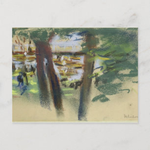 Im Ahlenhorster Fahrhaus, 1909 Postkarte