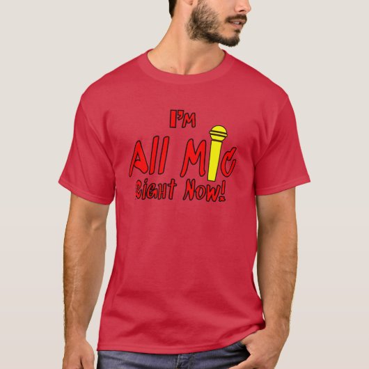 Im All Mic Junge T-Shirt (Vorderseite)