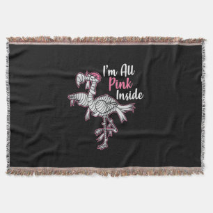 Im All Pink Innen Funny Halloween Flamingo Geschen Decke