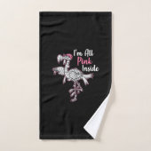 Im All Pink Innen Funny Halloween Flamingo Geschen Handtuch (Handtuch)
