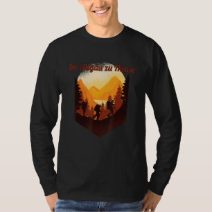 Im Allgäu im Zuhause Gebirge Wanderurlaub Ba T-Shirt