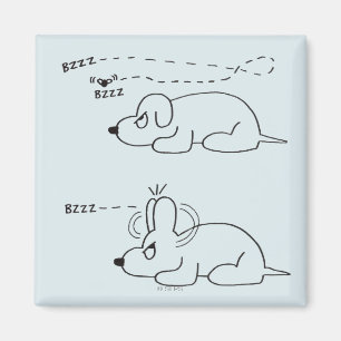 Im Alter eines Hundes Magnet