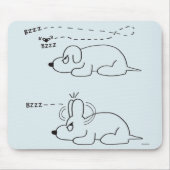 Im Alter eines Hundes Mousepad (Vorne)