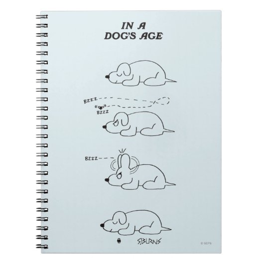 Im Alter eines Hundes Notizblock (Vorderseite)