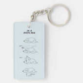 Im Alter eines Hundes Schlüsselanhänger (Rückseite)