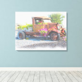 im Alter fruchtbar Leinwanddruck (Insitu (Holzboden))