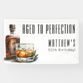 Im Alter zur Perfektion Geburtstagsfeier Banner (Horizontal)