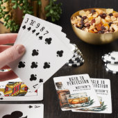 Im Alter zur Perfektion Männer Geburtstags Whiskey Spielkarten (In Situ)