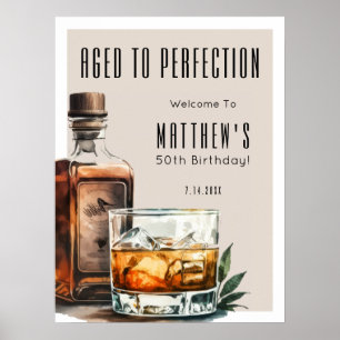 Im Alter zur Perfektion Männer-Geburtstagsfeier Poster