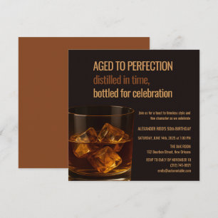 Im Alter zur Vollkommenheit Whisky Geburtstag