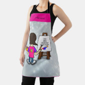 I'm an artist, ADD TEXT,  Schürze (InSitu)