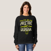 I'm An Artist Not A Criminal Graffiti Spray Paint Sweatshirt (Vorne ganz)