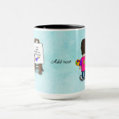 i'M AN ARTIST...TEMPLATE, personalize, Tasse (Zentrum)