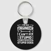 I'm An Engineer I Can't Fix Stud Funny Engineering Schlüsselanhänger (Vorderseite)