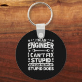 I'm An Engineer I Can't Fix Stud Funny Engineering Schlüsselanhänger (Vorderseite)