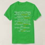 Im an Fn Pool Player T-Shirt (Design vorne)