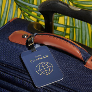 "I'm an Islander" Come From Away Gepäckanhänger