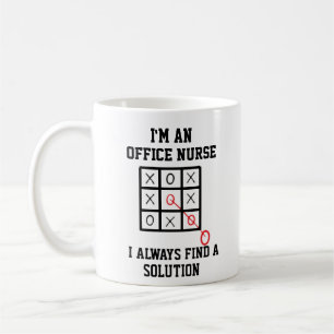 Im An Office Nurse Ich Finde Immer Eine Lösung Tas Kaffeetasse
