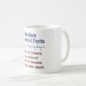 Im antiken Griechenland glaubten sie - Geschichtss Kaffeetasse (VorderseiteRechts)