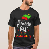 Im Apotheker Elf Xmas Familienfreund Geschenk T-Shirt (Vorderseite)