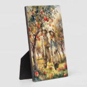 Im Apple Orchard Fotoplatte (Seite)