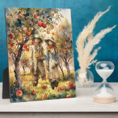 Im Apple Orchard Fotoplatte (Seite)