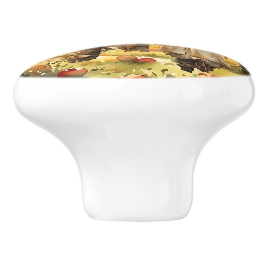 Im Apple Orchard Keramikknauf (Seitenansicht)