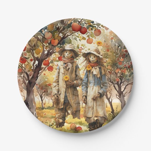 Im Apple Orchard Pappteller (Vorderseite)