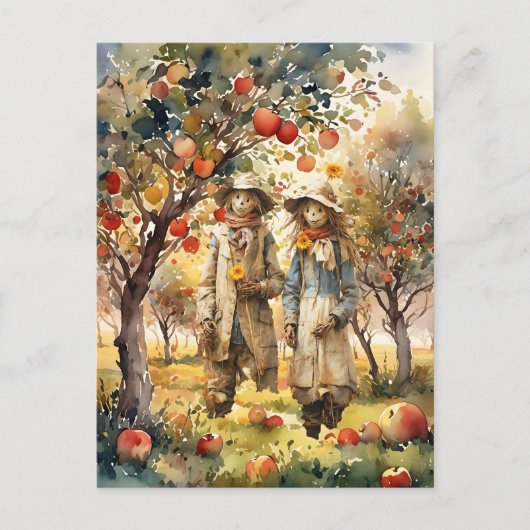 Im Apple Orchard Postkarte (Vorderseite)
