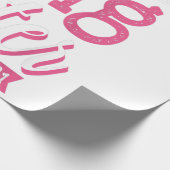Im April 2021 werde ich eine große Schwester werde Geschenkpapier (Ecke)