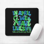 Im April Rettete wir Organspende für Leben Mousepad (Mit Mouse)