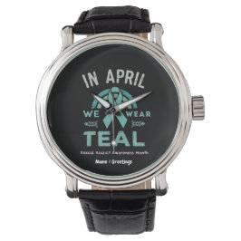 Im April tragen wir Aquamarine Aufklärung über bew Armbanduhr