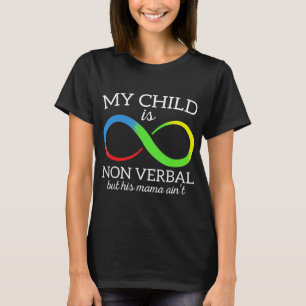 Im April tragen wir Blau für Autismus-Bewusstsein, T-Shirt