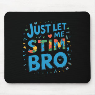 Im April tragen wir Blau, nur Lass mir Stim Bro Au Mousepad
