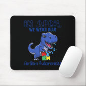 Im April tragen wir Blauer Autismus Bewusstsein Mo Mousepad (Mit Mouse)