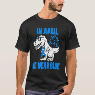 Im April tragen wir blaues Autism Awareness Toddle T-Shirt