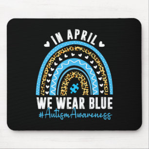Im April tragen wir das Blue Autismus Awareness Mo Mousepad