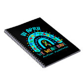 Im April tragen wir den blauen Autismus Awareness  Notizblock (Rechte Seite)