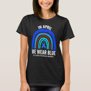 Im April tragen wir die Prävention von Kindesmissb T-Shirt