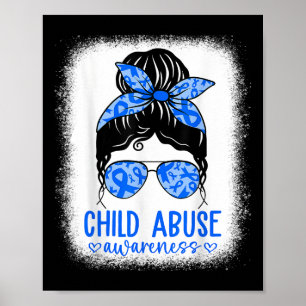 Im April tragen wir eine blaue Coole Prävention vo Poster