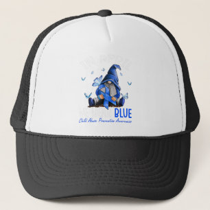 Im April tragen wir eine blaue Verhinderung von Ki Truckerkappe