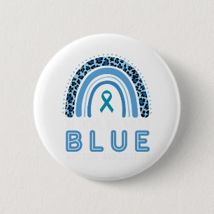 Im April tragen wir einen blauen Autismus-Bewussts Button