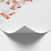 Im April war ich Geboren Geschenkpapier (Ecke)