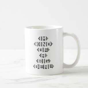 Im Art einer großen Sache Kaffeetasse
