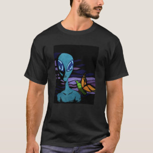 Im Äther - Außerirdischer Alien und Schmeißfliege T-Shirt