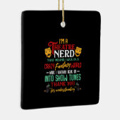 Im Atre Nerd auf Bühne Schauspielerin liebt Schaus Keramikornament (Rechts)